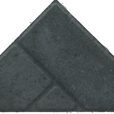 Ecotop Premium Bisschopsmuts 29,5x5x19,5x8 normaal facet antraciet met schijnvoeg bss KOMO P2