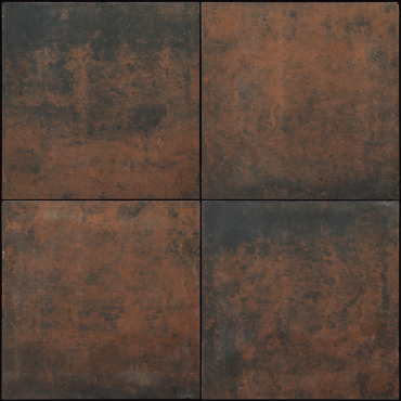 Carré 50x50x5cm Nero Rosso