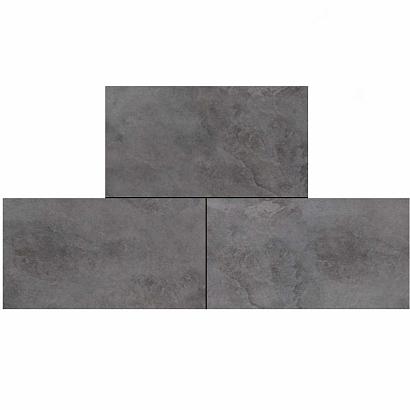 Keramische tegel | Cera3line | Rocky Anthracite | Antraciet | 45x90x3 cm