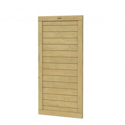 Vuren tuinscherm Hillhout Basic Excellent, 180 x 90 x 4,5 cm (HxBxD), groen geïmpregneerd