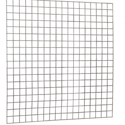 Gaaspaneel met maas 10 x 10 cm stekloos, verzinkte draad, 180 x 180 cm.