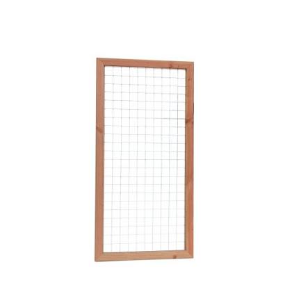 Douglas Betonijzertrellis met maas 7,5 x 7,5 cm, in raamwerk 4,5 x 7 cm, 90 x 180 cm, onbehandeld.