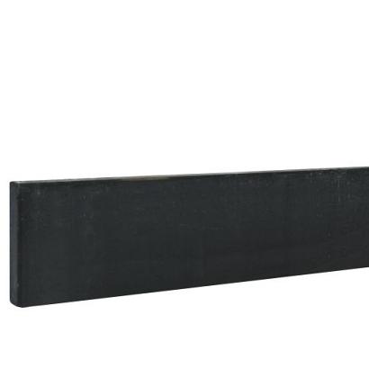 Betonplaat glad 24 x 3,5 x 180 cm, antraciet ongecoat.