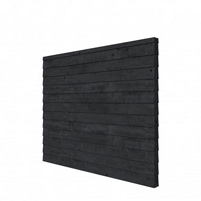 Douglas wandpakket tbv dubbelzijdige wand Comfort/DHZ 278,5x224 cm, zwart geïmpregneerd