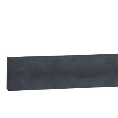 Betonplaat glad 24 x 3,5 x 224 cm, antraciet ongecoat.