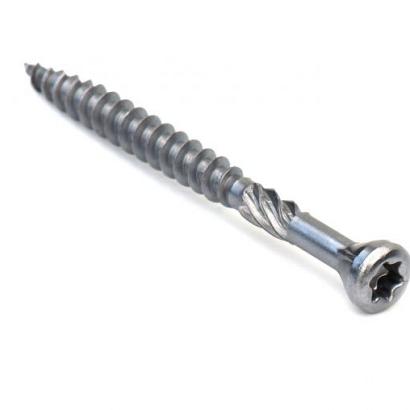 Terrasschroef 5 x 60 mm tbv terrasplanken 25 - 28 mm dik, doos à 100 st