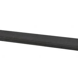 Betonnen afdekkap tbv betonplaten met motief 4,5 x 8,0 x 180 cm, antraciet ongecoat