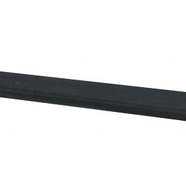 Betonnen afdekkap tbv betonplaten met motief 4,5 x 8,0 x 180 cm, antraciet gecoat