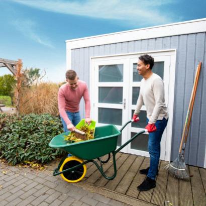 Vuren stelkozijn universeel tbv enkele of dubbele deur, onbehandeld