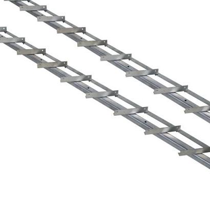 DHZ shutter framewerk, 2 stuks 165 cm tbv 14 planken