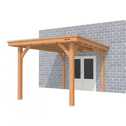Buitenverblijf aan huis Excellent I, douglas, basismodel XXL/B, 257x392 cm, onbehandeld.