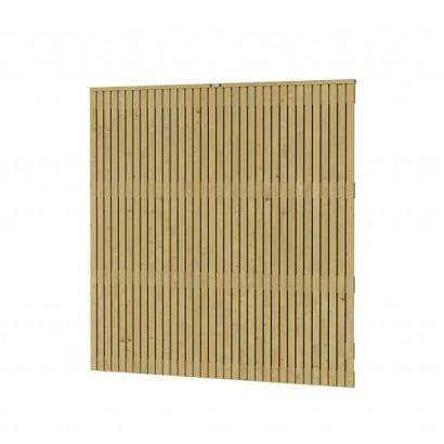 Tuinscherm Verticaal Elan 180 Excellent, 180 x 180 cm, groen geïmpregneerd.