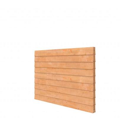 Douglas wandpakket tbv dubbelzijdige wand kapschuur Comfort 229x162 cm, onbehandeld