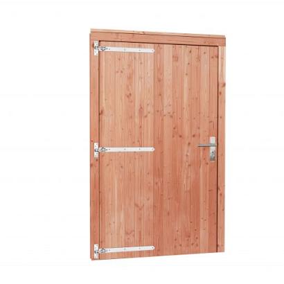 Redvision enkele deur inclusief kozijn extra breed en hoog, linksdraaiend, 119 x 209 cm.