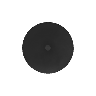 DISC Wall With dimmer driver Black 100-230V