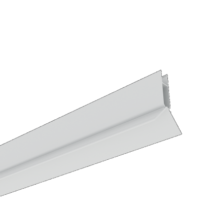 NewTechWood aluminium co-extrusie hoekprofiel t.b.v. Castellation PRO, 6 x 6 x 300 cm, Red Cedar.