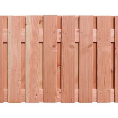Douglas geschaafd plankenscherm 21-planks 16 mm, 180 x 90 cm tbv betonsysteem, onbehandeld