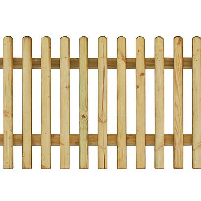 Excellent hek, 180 x 80 cm, groen geïmpregneerd.