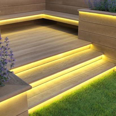 Enhanced Grain Golden Oak 3600 x 176 x 32