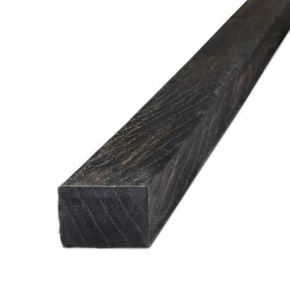 Randafwerking - Square Edging Flexible (buigbaar randprofiel) - Embered / Burnt Cedar - 2400 x 50 x 32