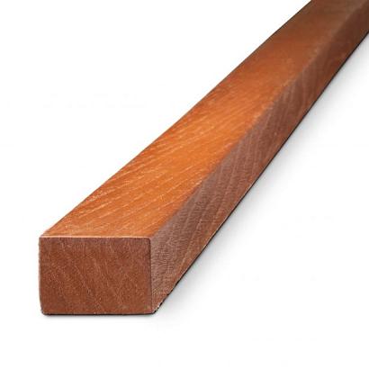 Randafwerking - Square Edging Flexible (buigbaar randprofiel) - Jarrah - 2400 x 50 x 32