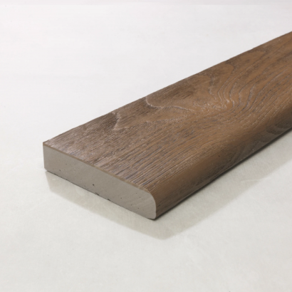 Randafwerking - Bullnose Board (plank met afgeronde kant) - Antique Oak - 3600 x 150 x 32
