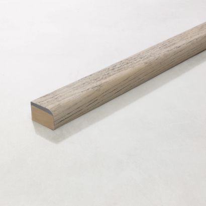 Randafwerking - Bullnose Edging Flexible (buigbaar randprofiel) - Driftwood / Smoked Oak - 2400 x 50 x 32