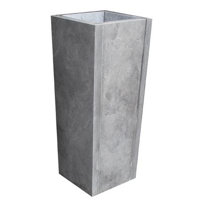 Blue Stone bloembak taps 50x50x100 cm. gezoet