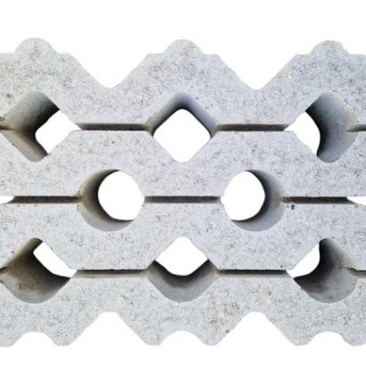 Grasbeton WaterWijs 40x60x12 cm grijs vlak (VE)