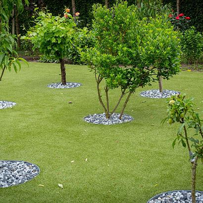 Ecoborder Flex 15 m x 14 cm x 0,7 cm grijs