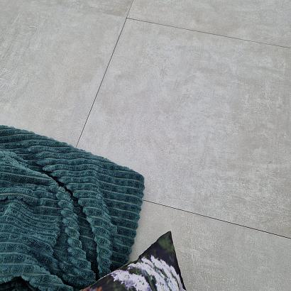 SolidSquare 60x60x3 cm puzzolato grigio