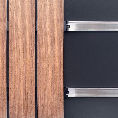 Linup aluminium profiel 12 mm, lengte 2,4 m