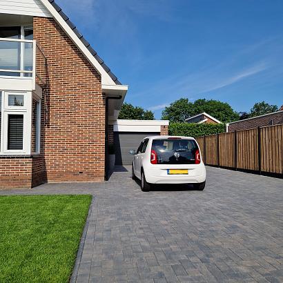 Design brick 6 cm dark sepia mini facet komo