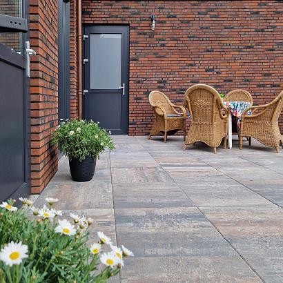 H2O comfort square 60x60x4 cm tricolore