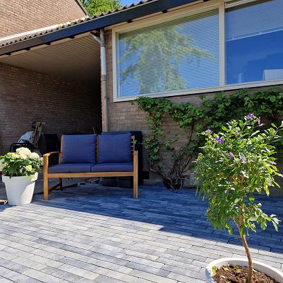 Dikformaat XL 28x7x8 cm grijs/zwart (480 stuks per pak)