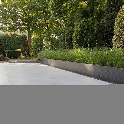 Bloembak - ANTRACIET 120x60x28 cm