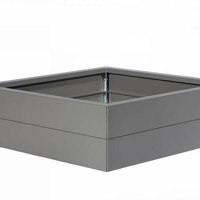 Bloembak - TAUPE 90x90x28 cm