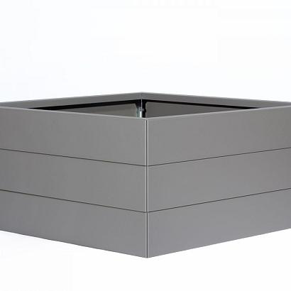 Plantenbak Modulair Taupe 270x270x42 cm