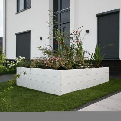 Plantenbak Modulair Wit 150x120x42 cm