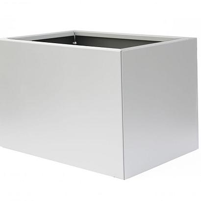 Plantenbak Vlak Wit 90x60x60 cm