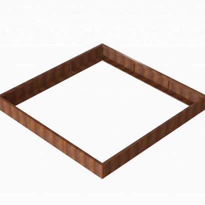 Plantenbak Module+ Corten 270x270x28 cm