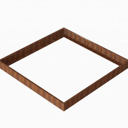 Plantenbak Module+ Corten 300x300x28 cm