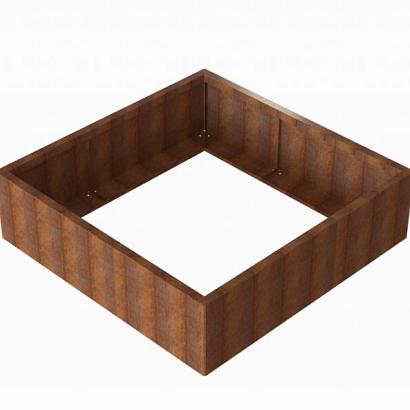 Plantenbak Module+ Corten 150x150x42 cm