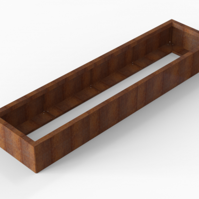 Plantenbak Module+ Corten 240x60x28 cm