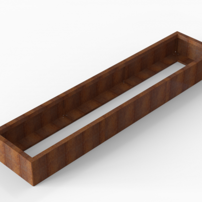 Plantenbak Module+ Corten 270x60x28 cm