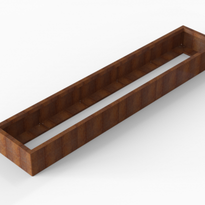 Plantenbak Module+ Corten 300x60x28 cm