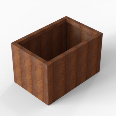 Plantenbak Module+ Corten 90x60x56 cm