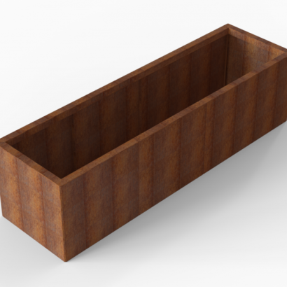 Plantenbak Module+ Corten 210x60x56 cm