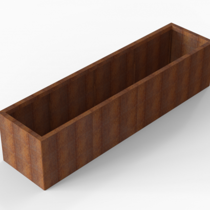 Plantenbak Module+ Corten 240x60x56 cm