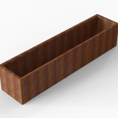 Plantenbak Module+ Corten 270x60x56 cm